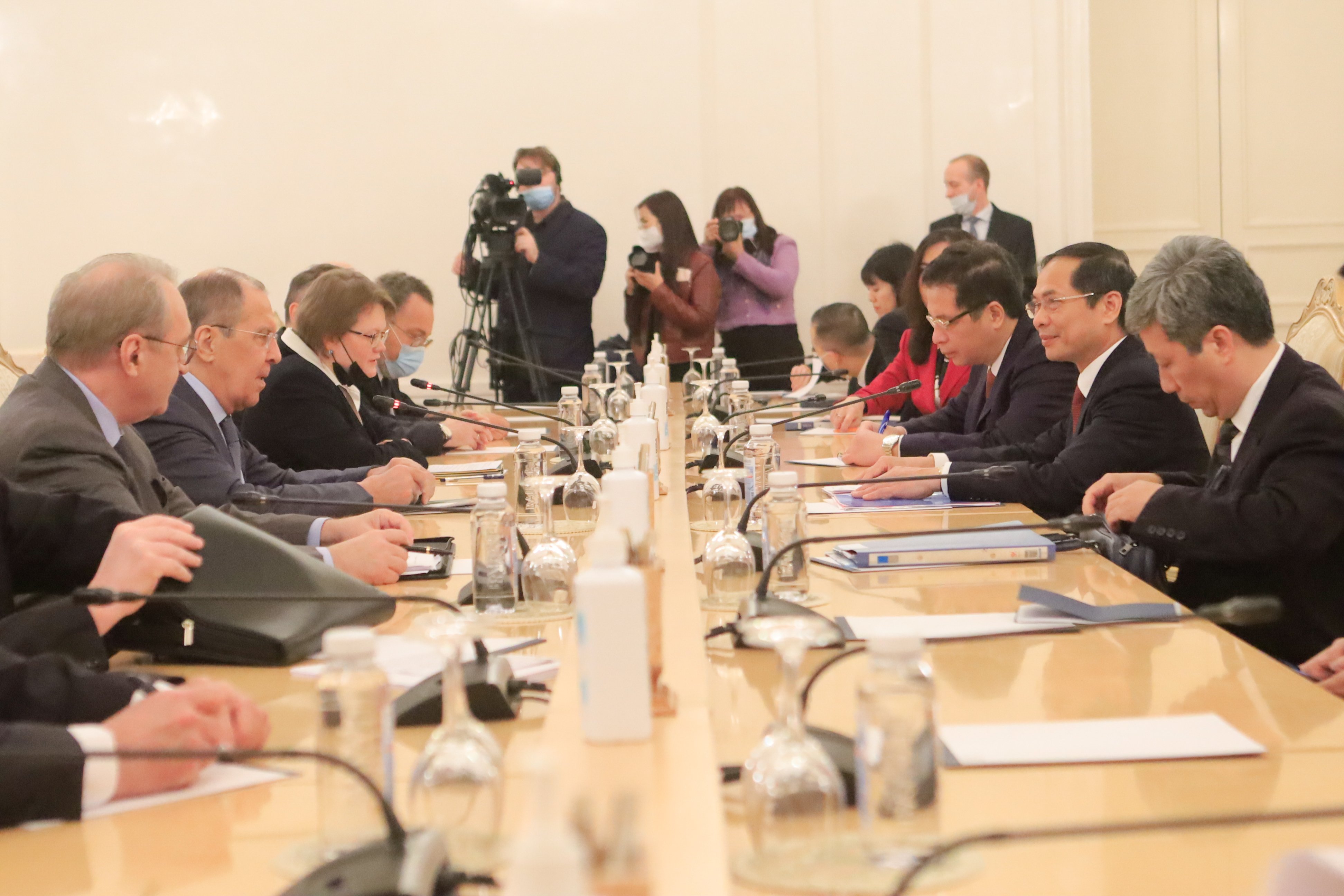 To&agrave;n cảnh cuộc hội đ&agrave;m - Ảnh: Bộ Ngoại giao