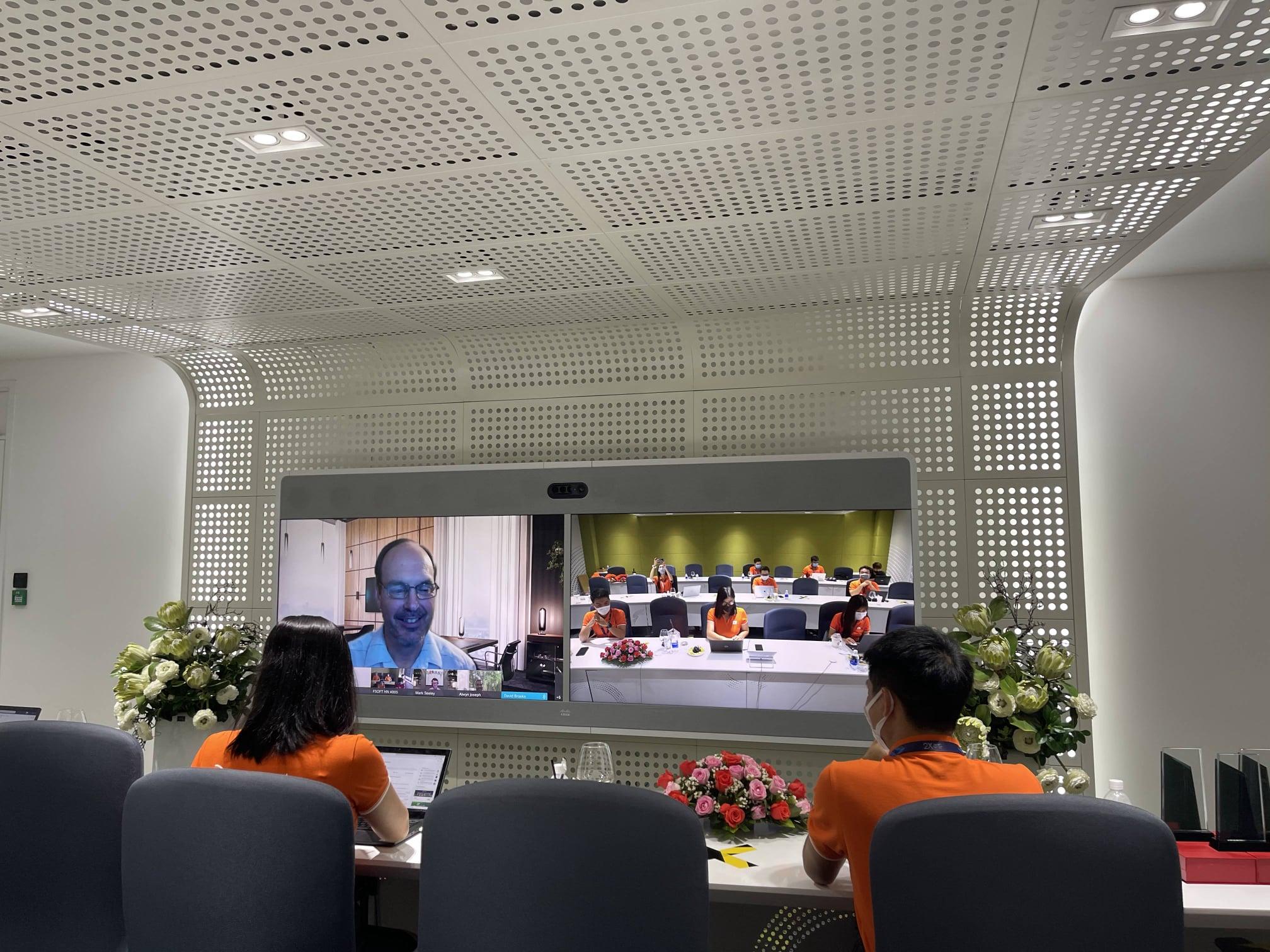 &Ocirc;ng David Brooks, Gi&aacute;m đốc C&ocirc;ng nghệ của Cox Automotivetrong buổi trao đổi với FPT Software.