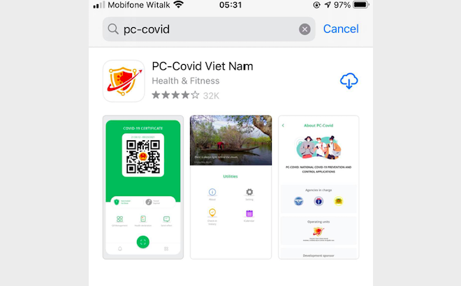 New PC-Covid app available