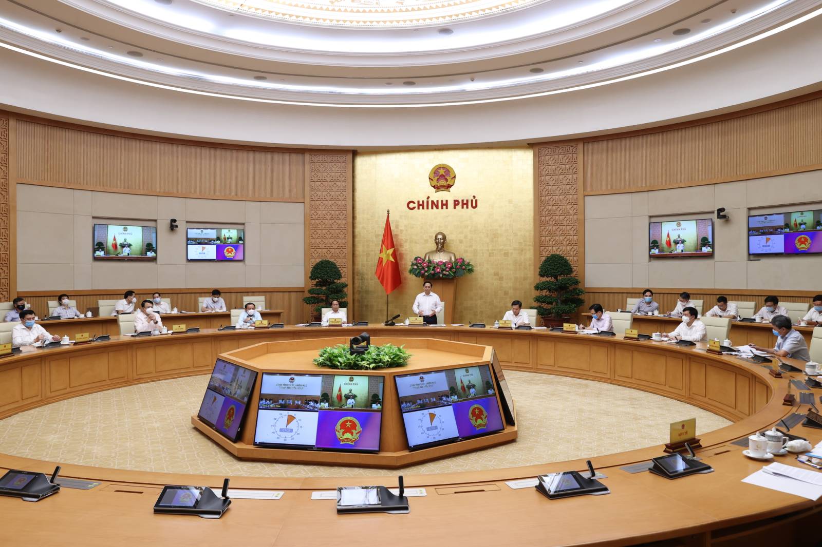 Toàn cảnh buổi làm việc - Ảnh: VGP