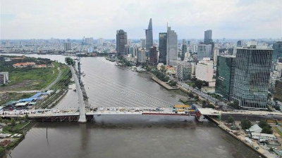 April 30 opening for HCMC's Thu Thiem 2 Bridge