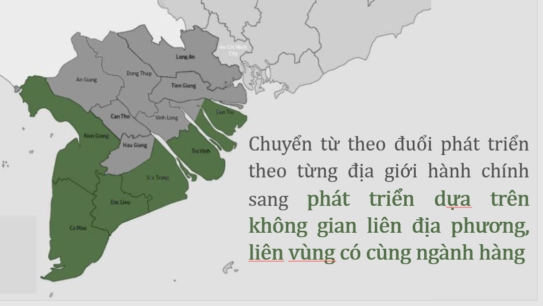 Phải phát triển liên kết  trên không gian vùng