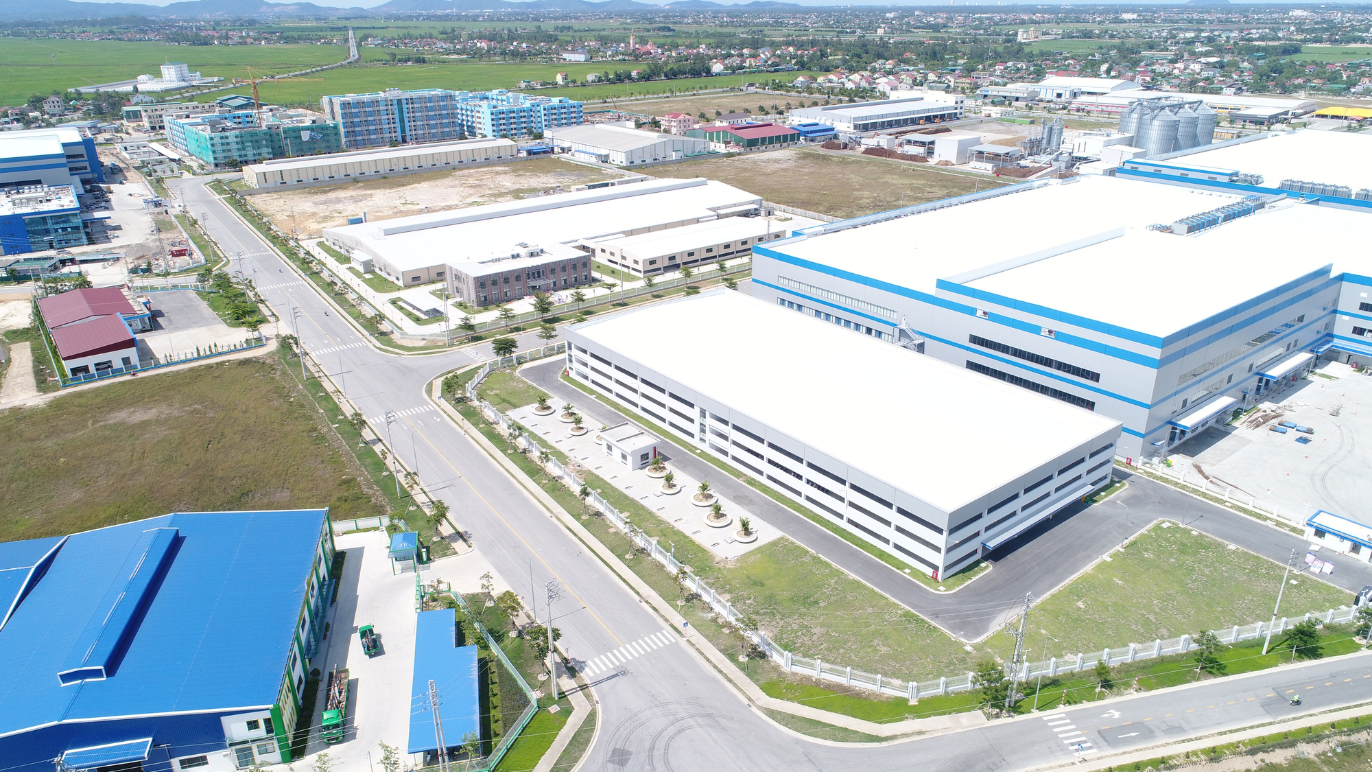 Một góc Khu công nghiệp VSIP Nghệ An.