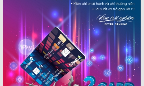 Thẻ nội địa VietinBank 2Card: Tính năng nhân đôi, tiện ích vượt trội 