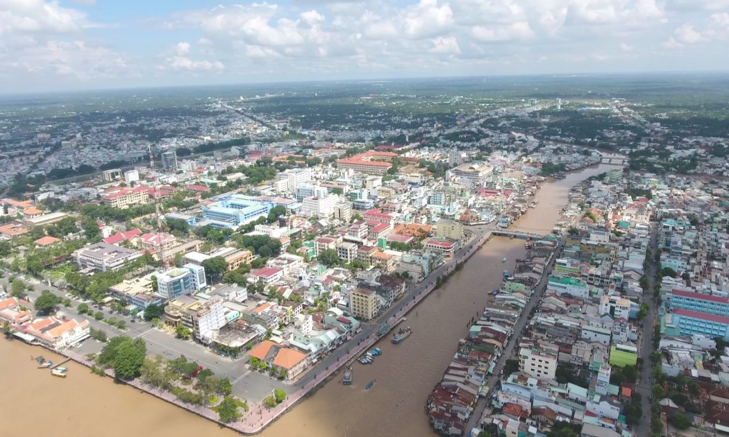 TP. Mỹ Tho, tỉnh Tiền Giang thuộc khu vực miền Tây Nam Bộ.