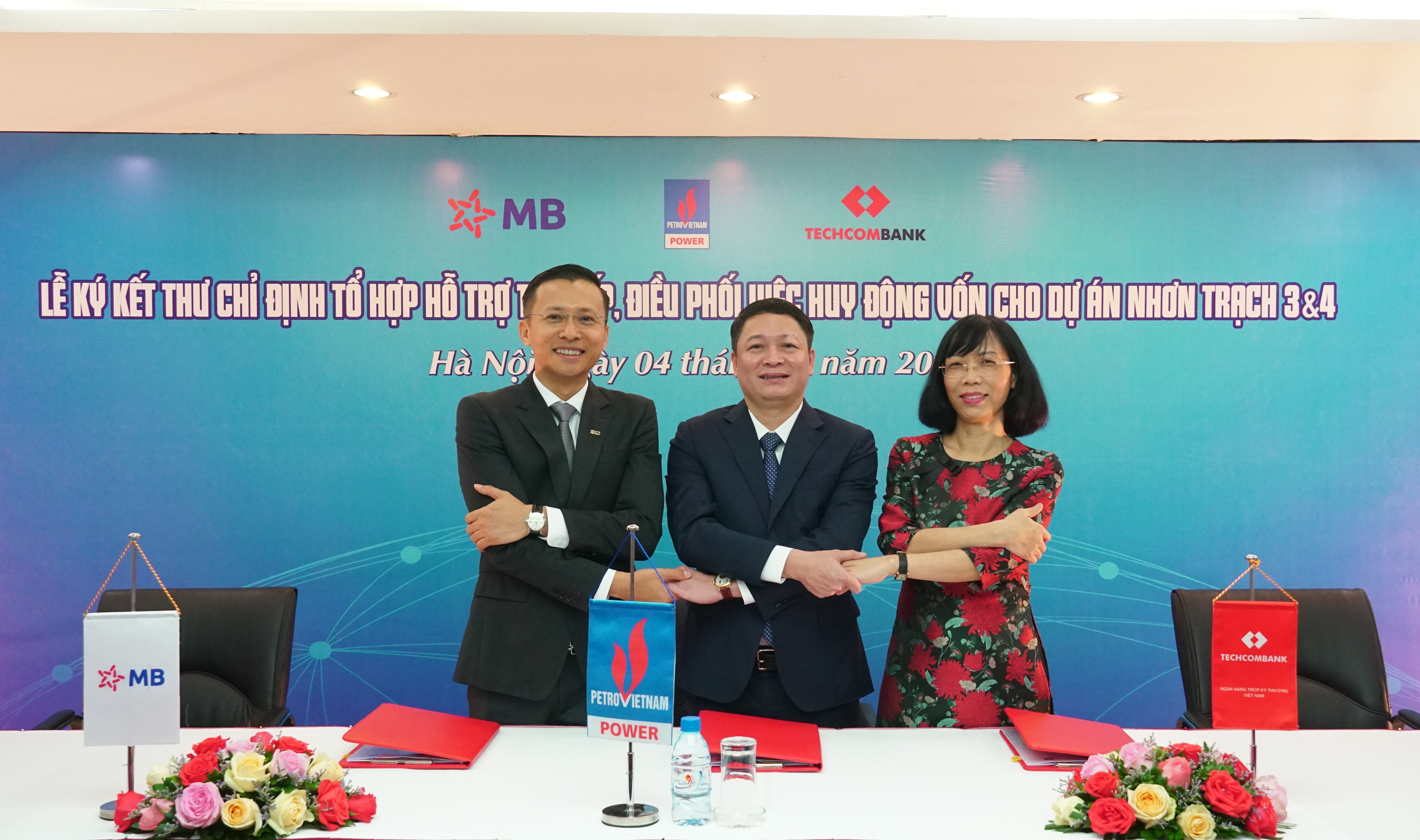 Techcombank, MB và  PVPower được chỉ định thu xếp vốn cho dự án Nhơn Trạch 3 và Nhơn Trạch 4 của PVPower.