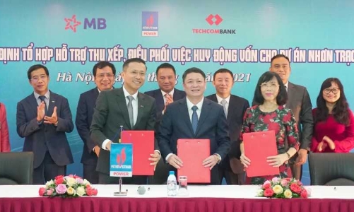 MB và Techcombank đồng hành cùng PVPower thu xếp nguồn vốn cho dự án điện khí LNG