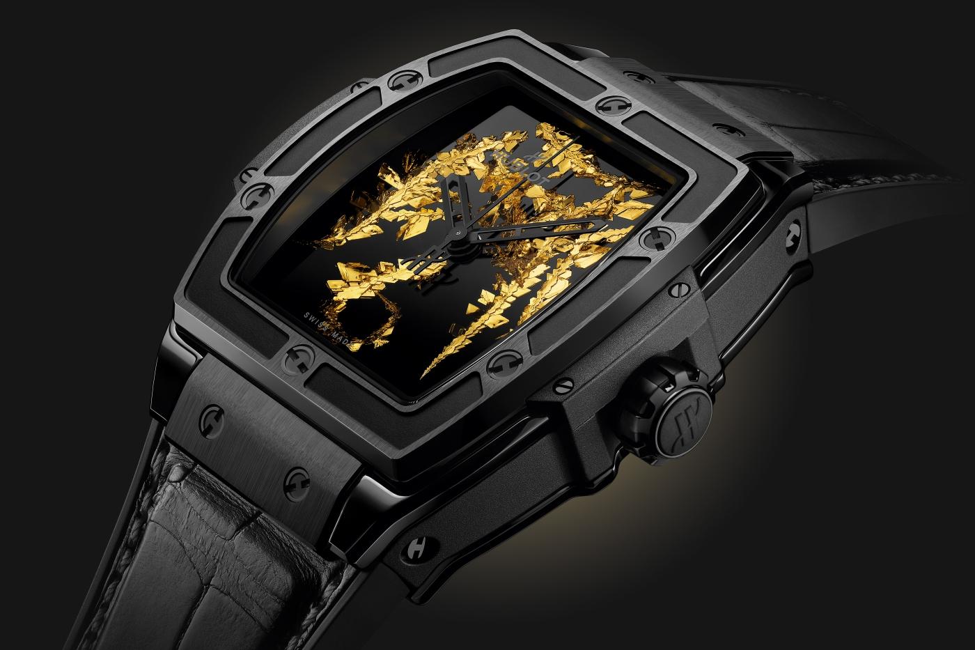 Nhà sản xuất đồng hồ Thụy Sĩ đã trình làng cỗ máy thời gian Spirit of Big Bang Gold Crystal mới của mình.