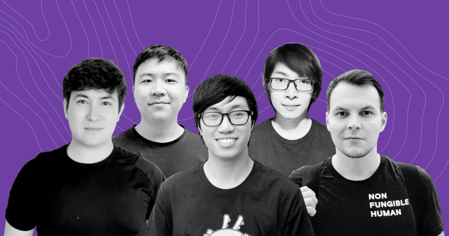Đội ngũ sáng lập Sky Mavis