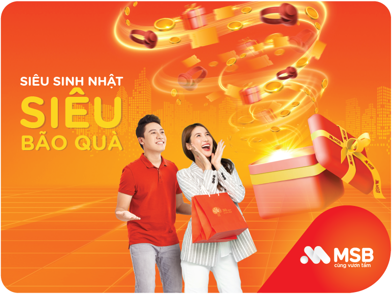 Chương trình không chỉ củng cố thêm mục tiêu hành trình số hóa toàn diện mà còn thay lời tri ân của MSB gửi tới khách hàng nhân dịp kỉ niệm 30 năm ngày thành lập Ngân hàng.