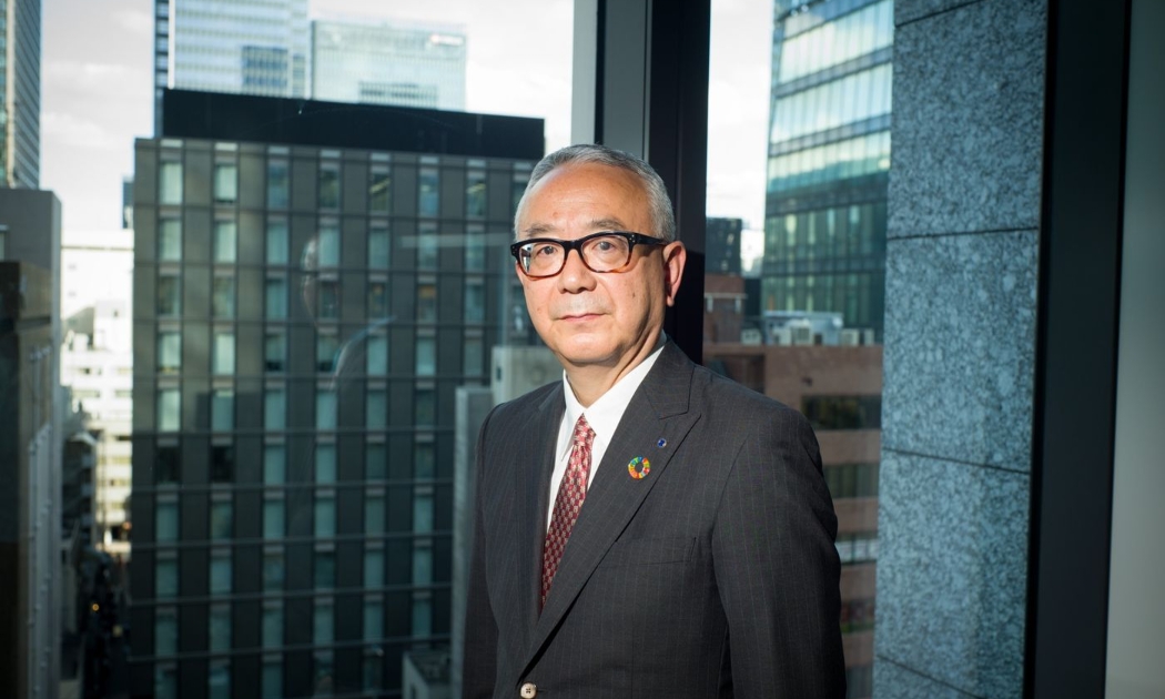 CEO Isao Teshiroghi của Shionogi - Ảnh: Bloomberg.