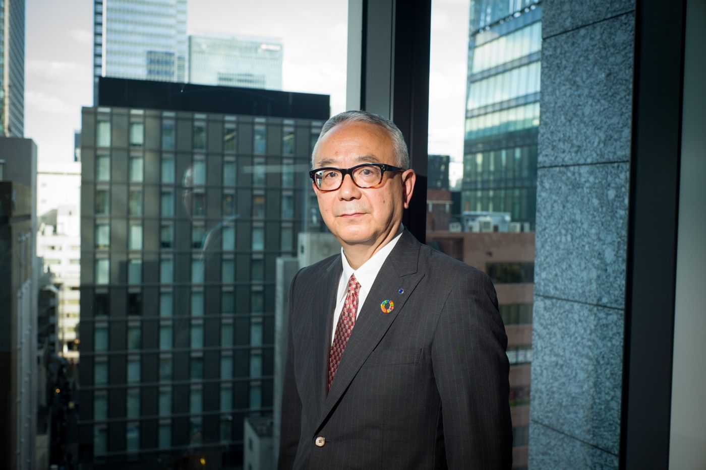 CEO Isao Teshiroghi của Shionogi - Ảnh: Bloomberg.