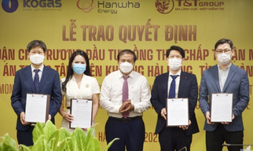 Quảng Trị trao quyết định chủ trương đầu tư dự án trị giá 54.000 tỷ đồng