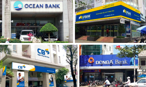 Số phận 4 ngân hàng trong diện tái cơ cấu đặc biệt hiện như thế nào? 