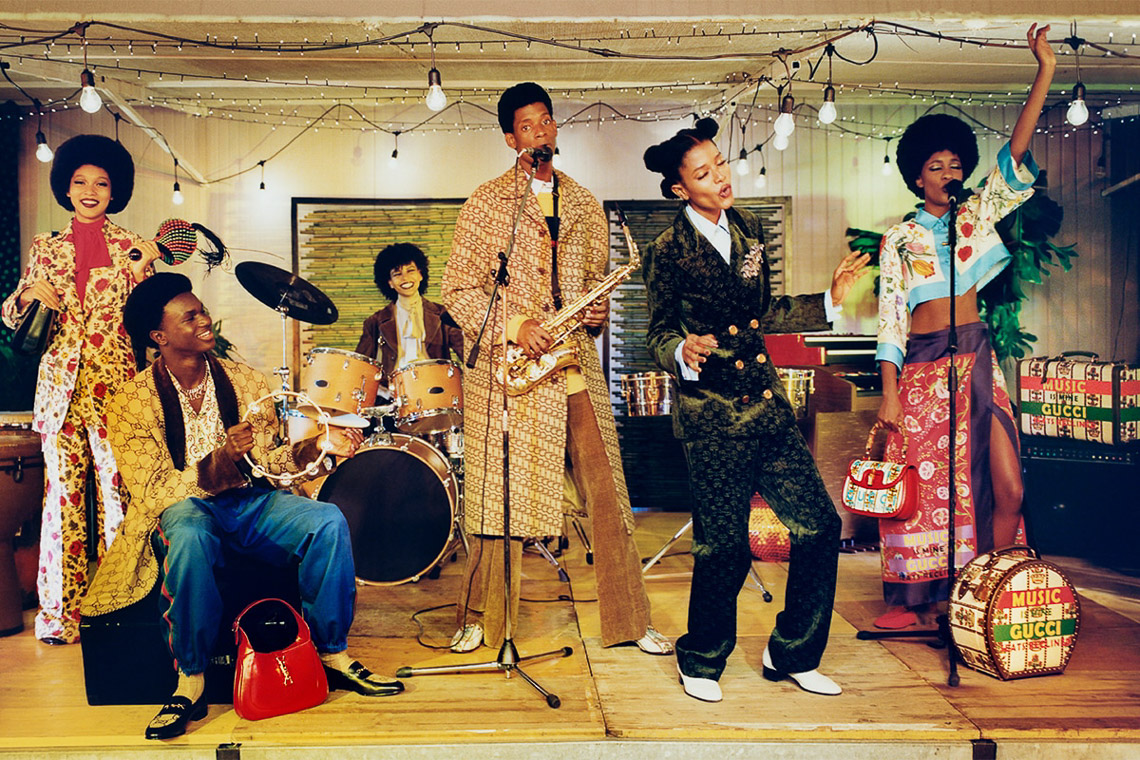 Gucci 100 l&agrave; BST capsule đặc biệt kỷ niệm 1 thế kỷ s&aacute;ng tạo của Gucci.