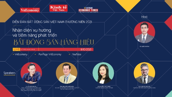 Toạ đàm trực tuyến: “Nhận diện Xu hướng và Tiềm năng phát triển Bất động sản hàng hiệu”