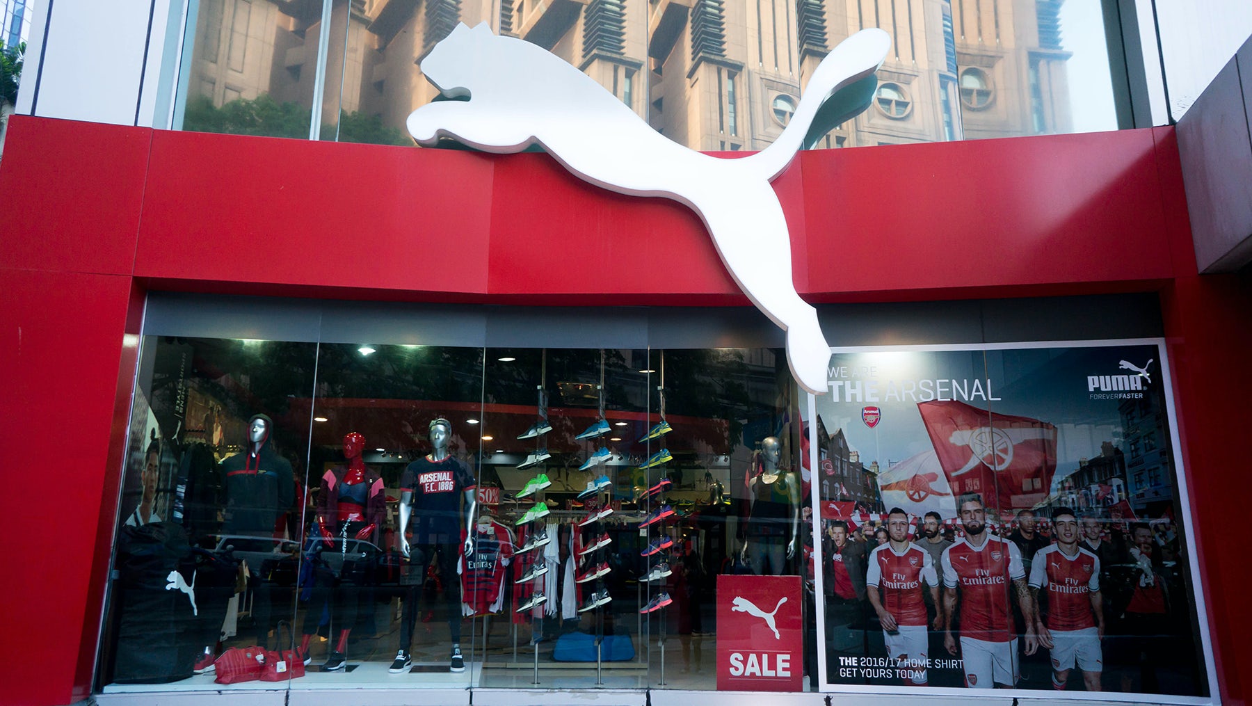 So với nửa đầu năm 2019, doanh số bán hàng của Puma đã tăng 30%.