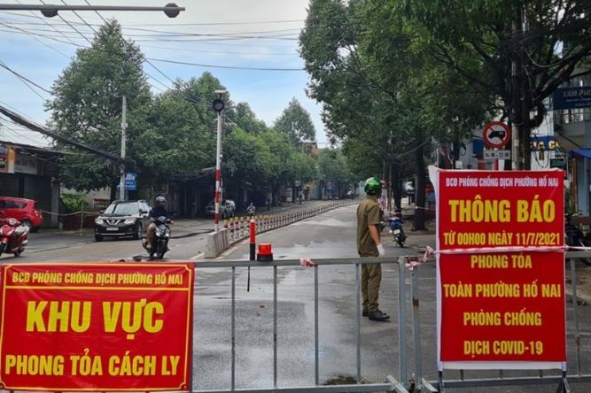 Rất nhiều khu công nghiệp ở Đồng Nai bị ảnh hưởng nặng nề bởi lệnh phong tỏa vì dịch Covid-19