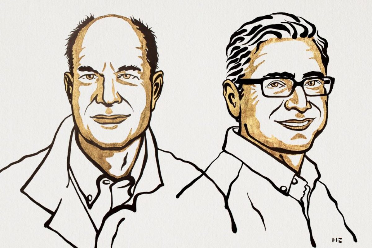 Hai nhà khoa học là chủ nhân của Giải Nobel Y học năm 2021: ông David Julius (trái) và Ardem Patapoutian.