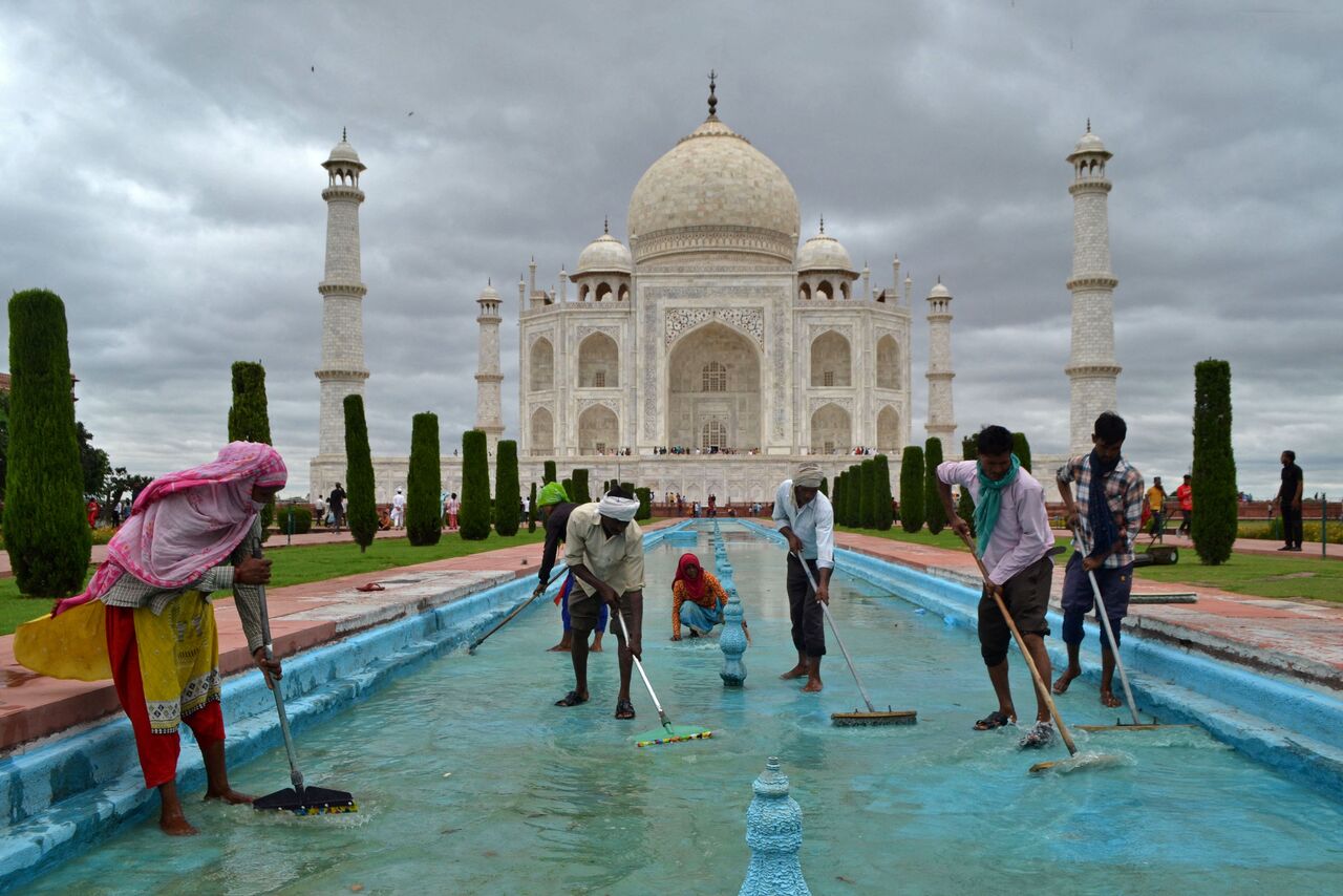 Khách du lịch nước ngoài có thể ghé thăm đền Taj Mahal và Rajasthan lần đầu tiên kể từ tháng 3/2020.