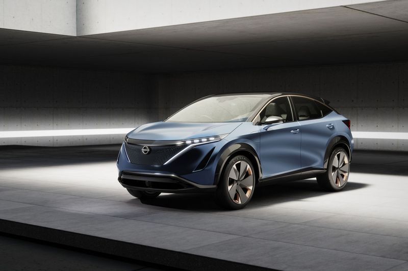 Mẫu crossover Ariya của Nissan.