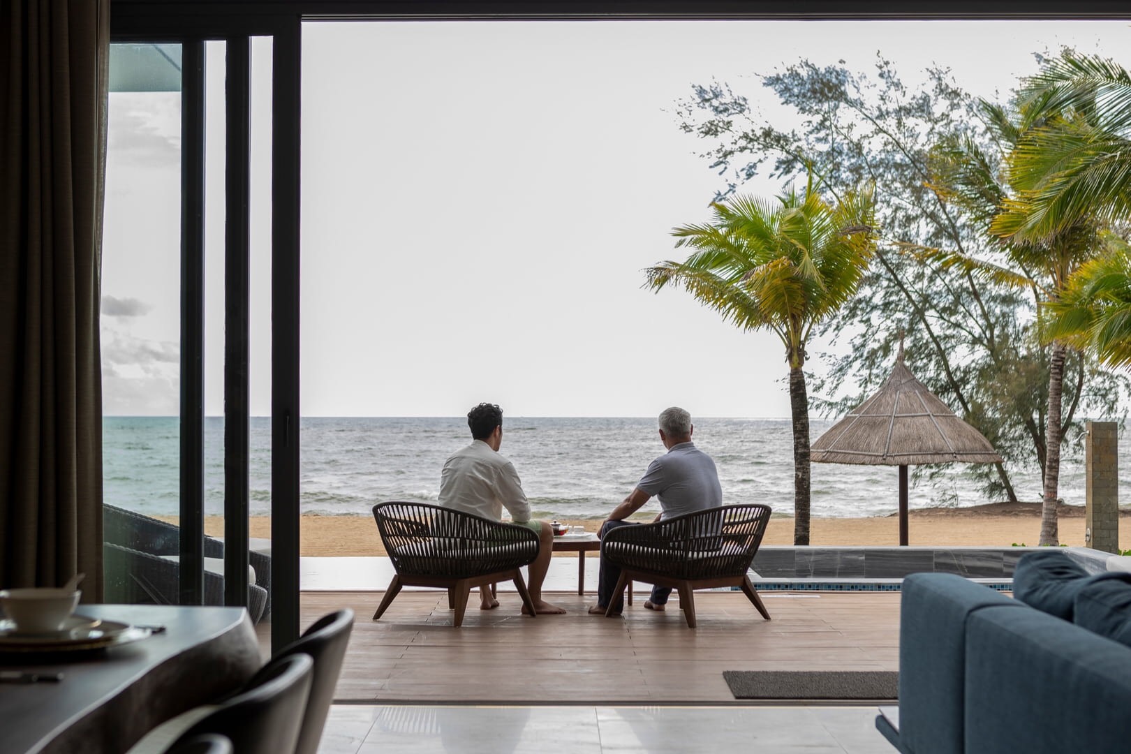 Không gian riêng tư, tĩnh lặng tại biệt thự nghỉ dưỡng Mövenpick Villas & Residences Phú Quốc.