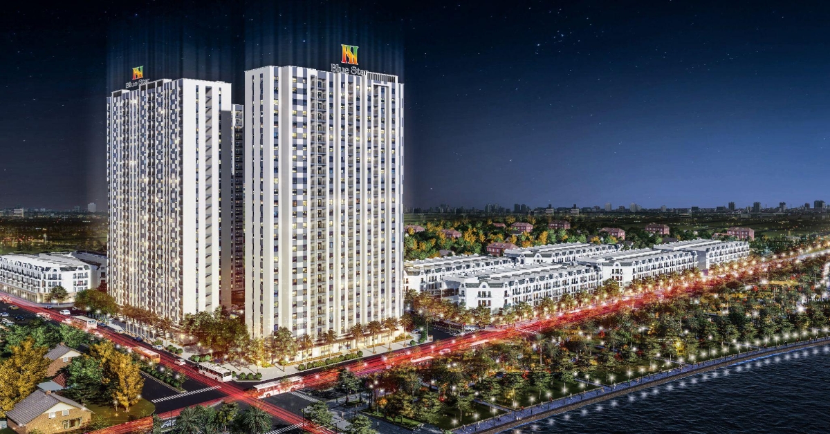 Phối cảnh dự án Hanhomes Blue Star.