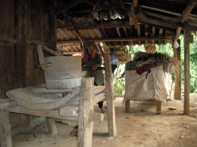 T&aacute;c phẩm Xay ng&ocirc; của n&ocirc;ng d&acirc;n Lường Thị Thu