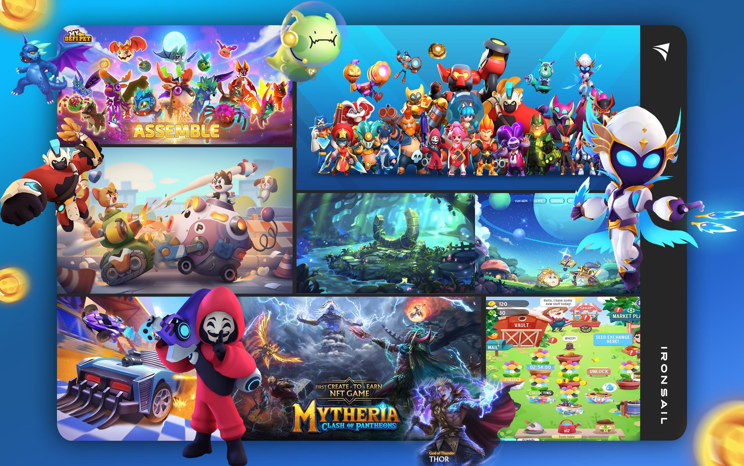 Demo các dự án game có kế hoạch ứng dụng blockchain. nguồn ảnh Whydah.