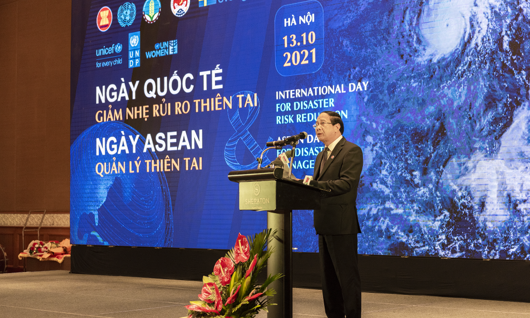 Phó Thủ tướng Lê Văn Thành phát biểu tại sự kiện.