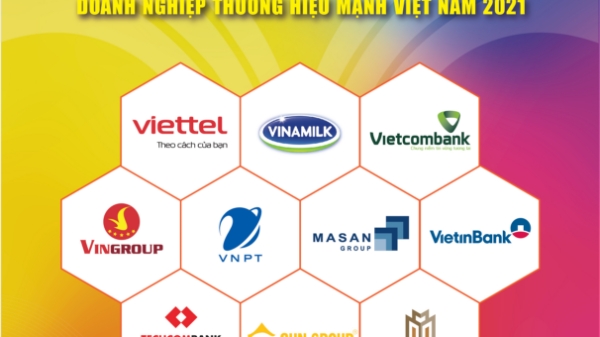 TOP 10 Thương hiệu Mạnh Việt Nam 2020-2021