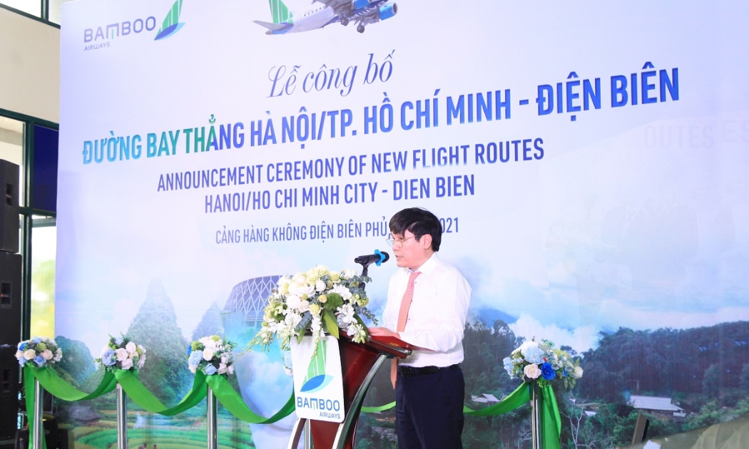 Ông Đinh Việt Thắng, Cục trưởng Cục Hàng không Việt Nam trong khuôn khổ sự kiện.