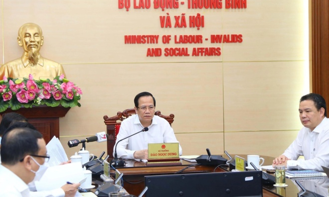 Bộ trưởng Bộ Lao động - Thương binh và Xã hội Đào Ngọc Dung. Ảnh - Tống Giáp.