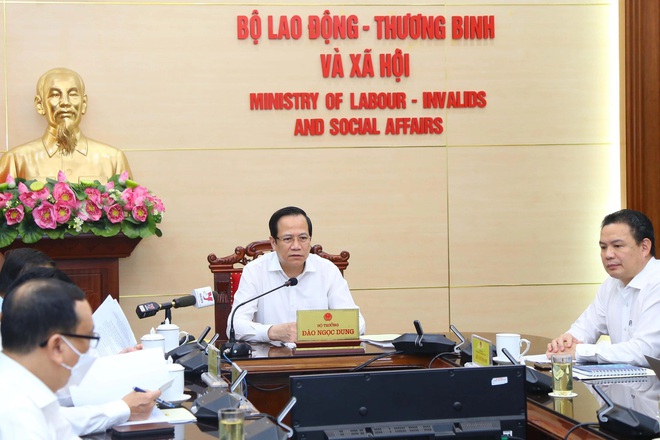 Bộ trưởng Bộ Lao động - Thương binh và Xã hội Đào Ngọc Dung. Ảnh - Tống Giáp. 