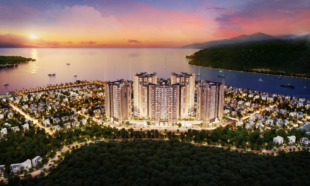 Phối cảnh dự án New Galaxy Nha Trang. Ảnh: Hưng Thịnh Land.