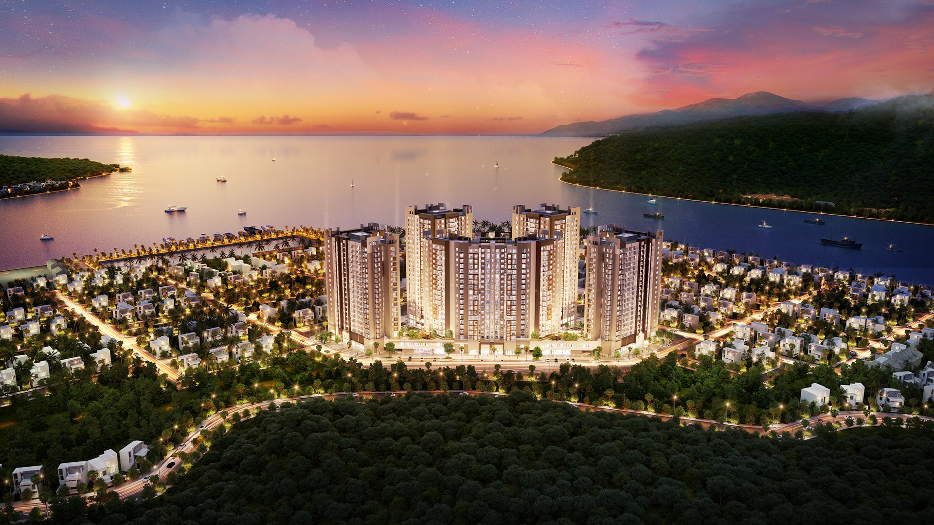 Phối cảnh dự án New Galaxy Nha Trang. Ảnh: Hưng Thịnh Land.