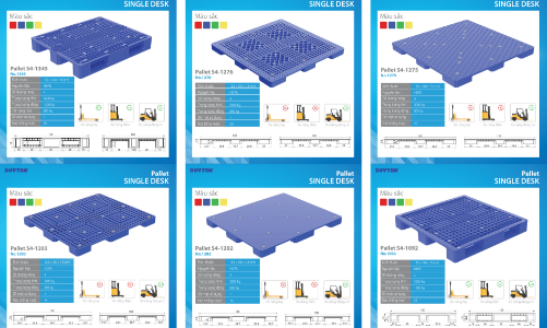 Pallet Nhựa Duy Tân và những đặc điểm nổi bật