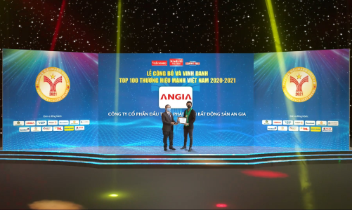 Tập đoàn An Gia được vinh danh Top 10 Thương hiệu Bất động sản và Xây dựng