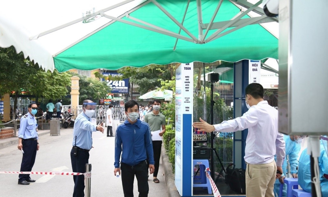 Bệnh viện Việt Đức trở lại khám chữa bệnh bình thường. Ảnh - BV Việt Đức.