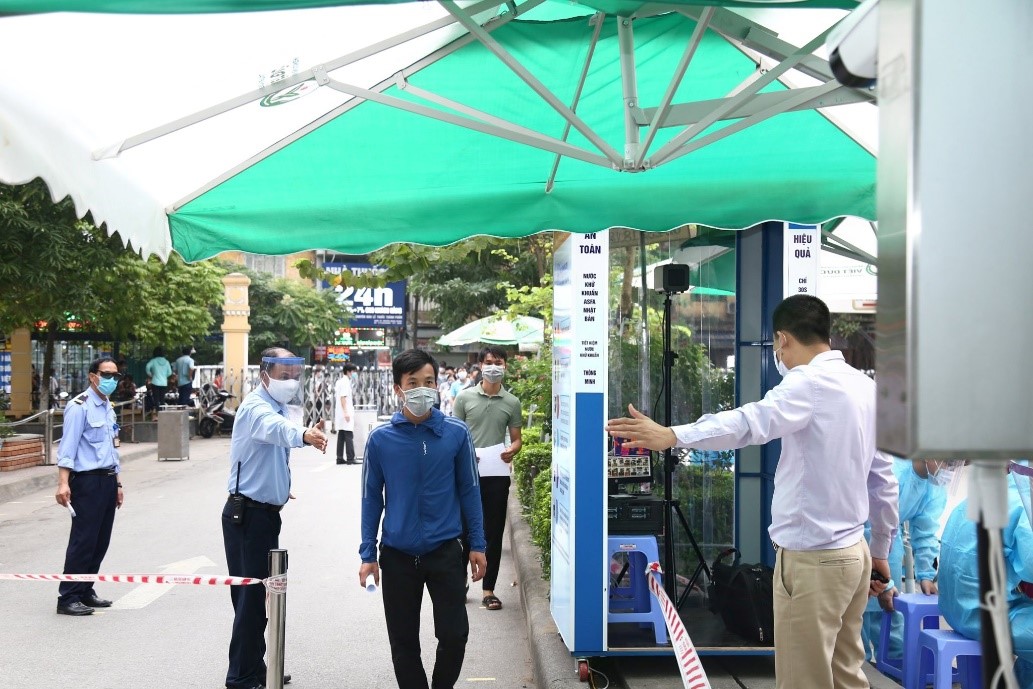 Bệnh viện Việt Đức trở lại khám chữa bệnh bình thường. Ảnh - BV Việt Đức. 