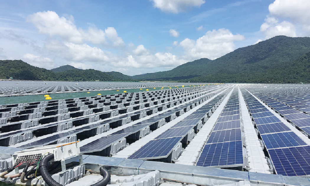 Trang trại điện mặt trời Đa Nhim.