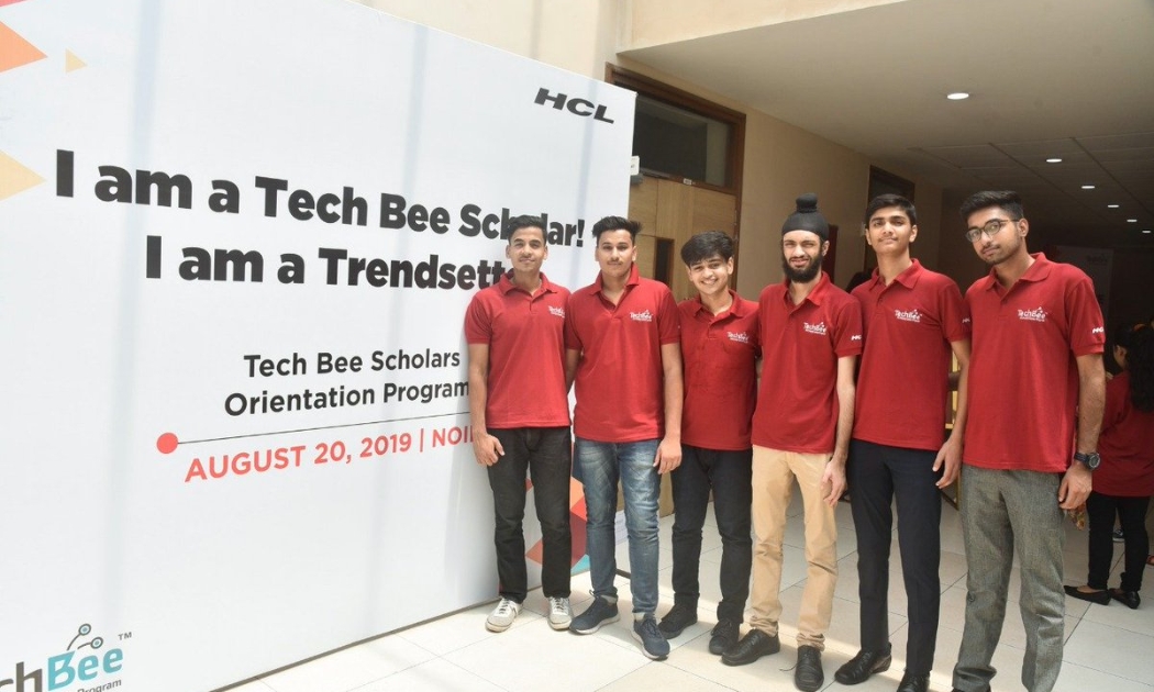 Các ứng viên đào tạo chương trình TechBee tại Ấn Độ