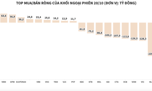 Đẩy mạnh bán ròng, khối ngoại vẫn chưa dứt đà xả tại HPG