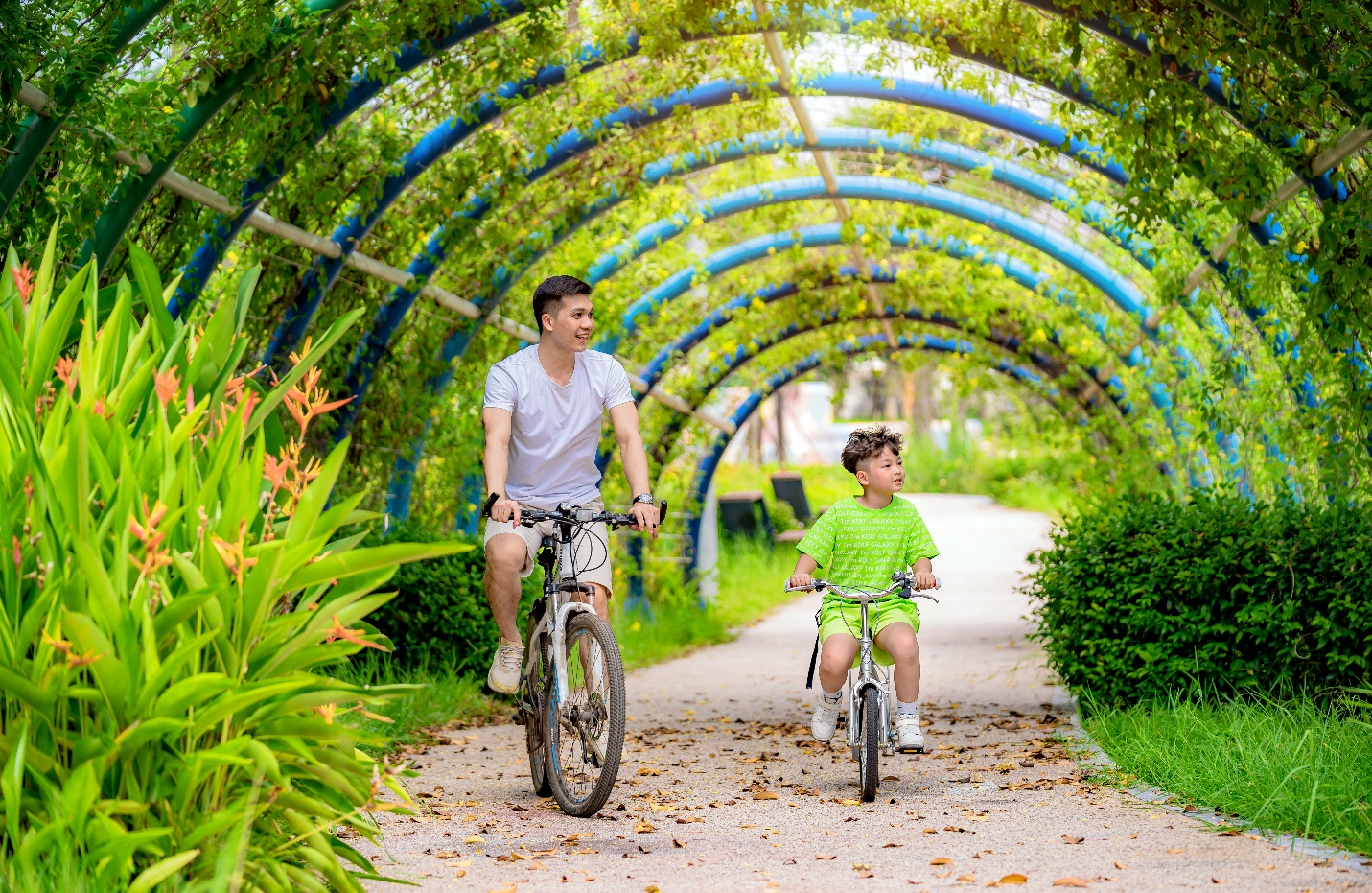 Một góc không gian tại Khu đô thị Dương Nội.
