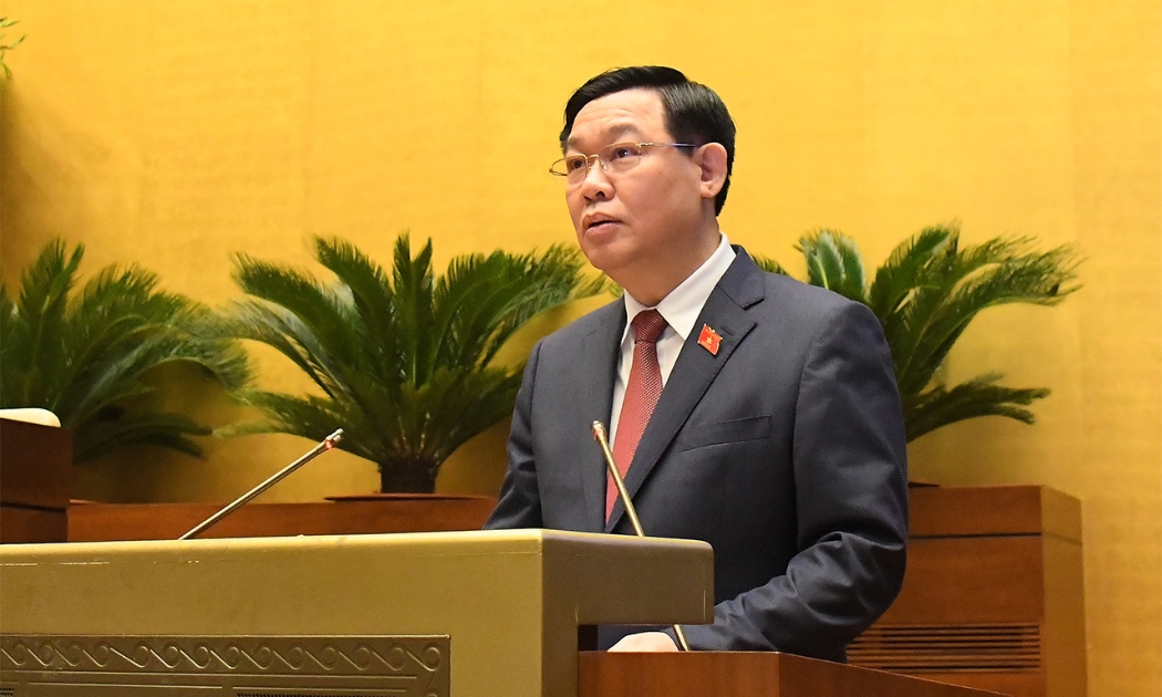 Chủ tịch Quốc hội Vương Đình Huệ - Ảnh: Quochoi.vn