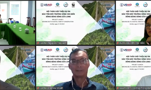 Khởi động dự án Bảo tồn Môi trường sống ven biển Đồng bằng Sông Cửu Long
