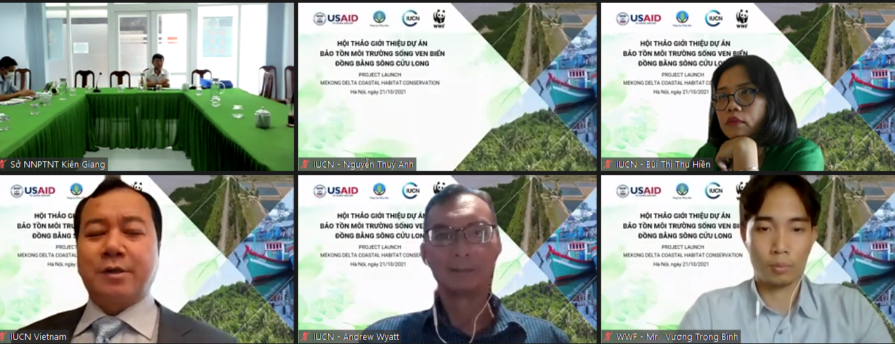 Hội thảo trực tuyến khởi động dự án.