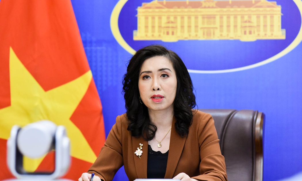 Người phát ngôn Bộ Ngoại giao Lê Thị Thu Hằng - Ảnh: Bộ Ngoại giao