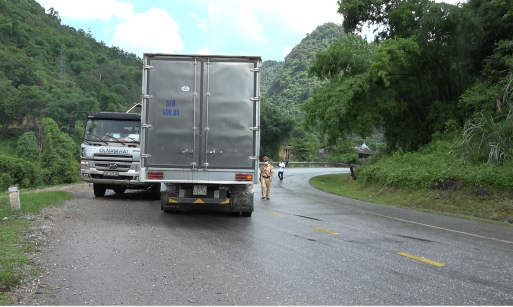 Tuyến Quốc lộ 3 qua địa phận TP. Bắc Kạn thường xuyên xảy ra tai nạn giao thông.