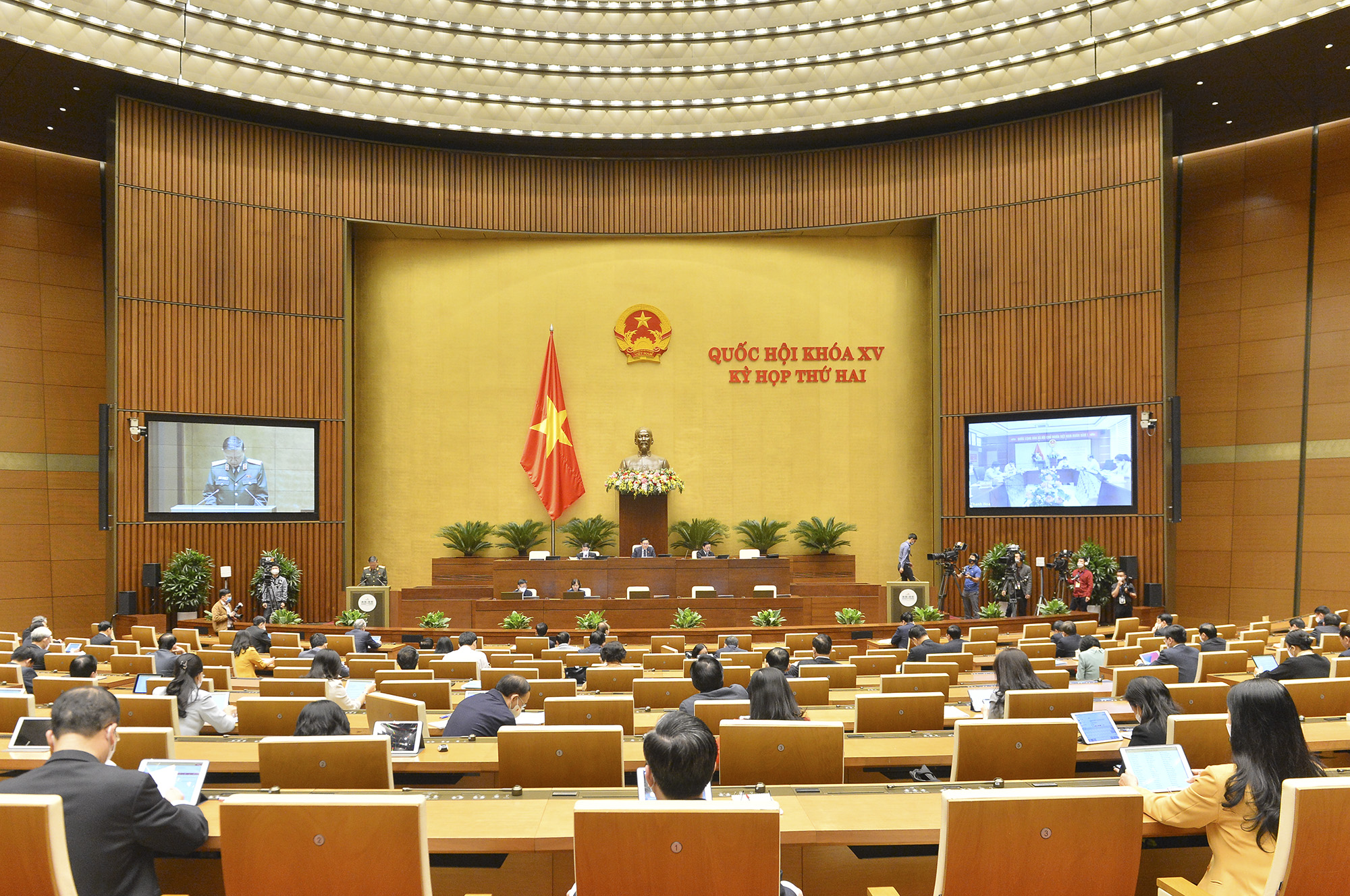 Toàn cảnh phiên họp - Ảnh: Quochoi.vn